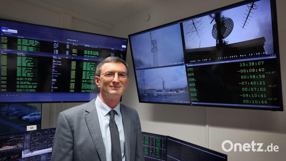 Hakan Kayal glaubt fest an intelligentes Leben außerhalb der Erde. Bild: Karl-Josef Hildenbrand/dpa