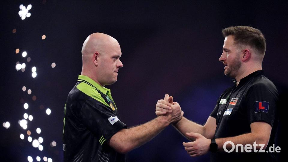 Für Arno Merk (r) bleibt die WM auch nach dem Aus eine denkwürdige. Bild: John Walton/PA/AP/dpa