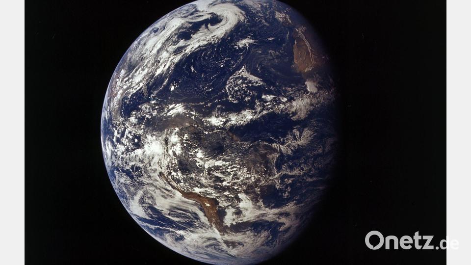 Auch Indien will Astronauten von oben auf den Planeten schauen lassen. (Archivbild) Bild: NASA/dpa