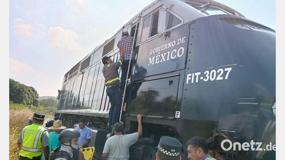 Der Zug verbindet den Pazifik mit dem Golf von Mexiko. Bild: Uncredited/XinHua/dpa