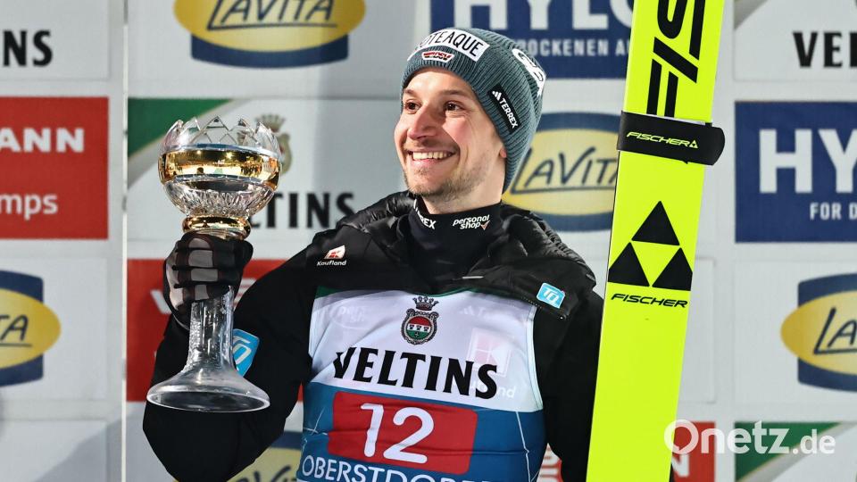 Startete mit Platz drei in die Tournee: Felix Hoffmann. Bild: Daniel Karmann/dpa