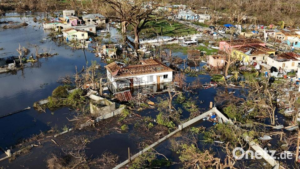 Jamaika nach dem Durchzug des Hurrikans Melissa. (Archivbild) Bild: Matias Delacroix/AP/dpa