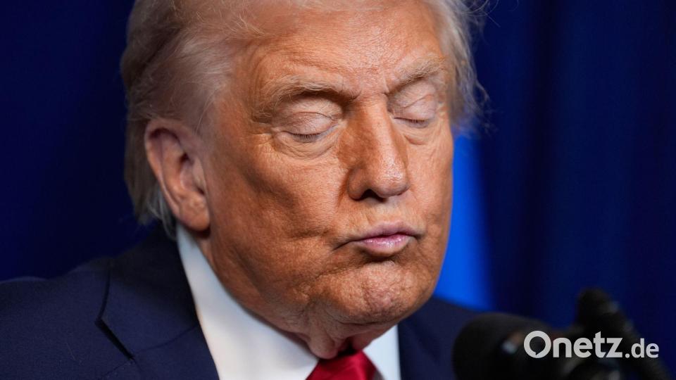 Die USA haben nach Worten von US-Präsident Trump eine Anlage in Venezuela angegriffen. Bild: Alex Brandon/AP/dpa