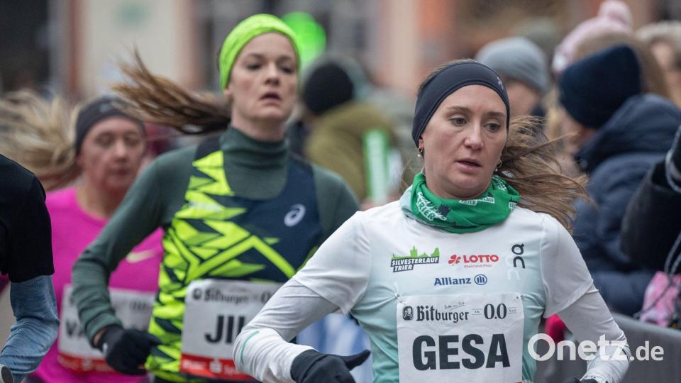 Gesa Krause verpasste den Sieg beim Silvesterlauf in Trier. (Archivbild) Bild: Harald Tittel/dpa