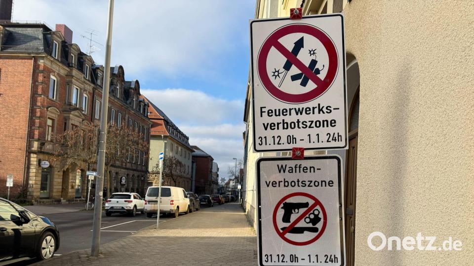In vielen Städten wie etwa in Bayreuth oder München gelten Verbotszonen für Feuerwerk und Böller. Bild: Kathrin Zeilmann/dpa
