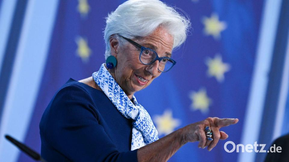Lagarde: „Die Einführung des Euro bringt Bulgarien zwei wesentliche Vorteile: Wohlstand und Sicherheit.“ (Archivbild) Bild: Arne Dedert/dpa