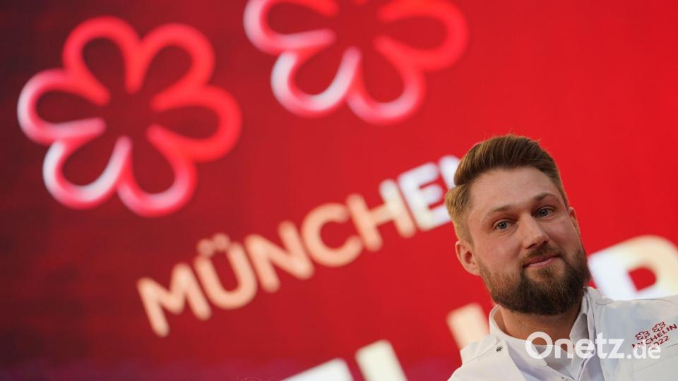 Sternekoch Anton Gschwendtner verlässt das Gourmetrestaurant „Atelier“ in München. (Archivbild) Bild: Marcus Brandt/dpa