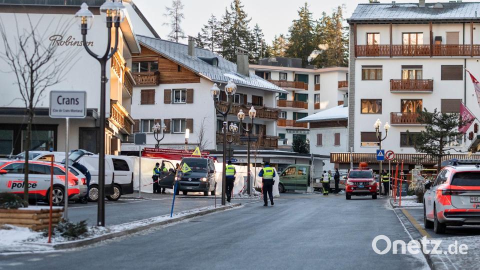 Die Polizei spricht von einem „schwerwiegenden Vorfall“. Bild: Alessandro Della Valle/KEYSTONE/dpa