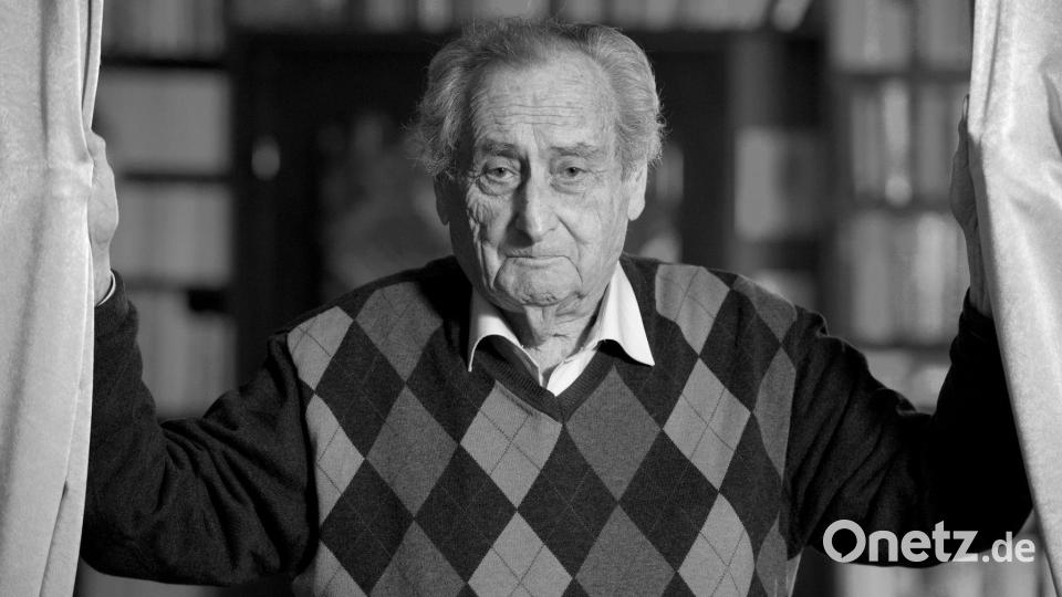 Walter Schultheiß ist im Alter von 101 Jahren gestorben. (Archivbild) Bild: Marijan Murat/dpa