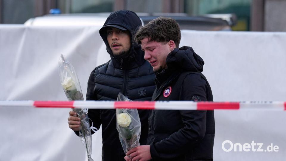 Unendliche Trauer in Crans-Montana. Bild: Baz Ratner/AP/dpa