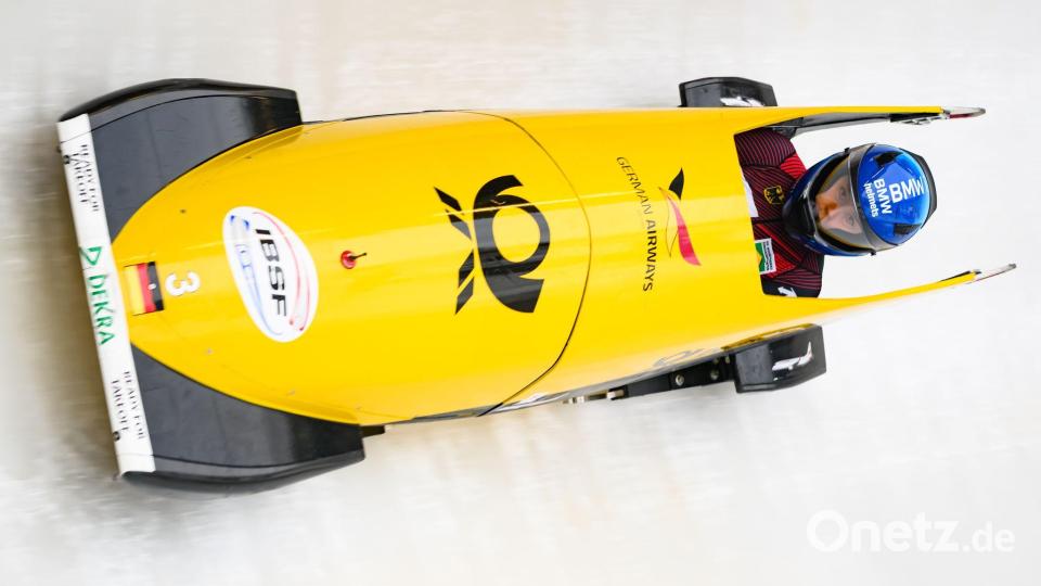 Laura Nolte fuhr im zweiten Durchgang noch ganz nach vorn. Bild: Robert Michael/dpa