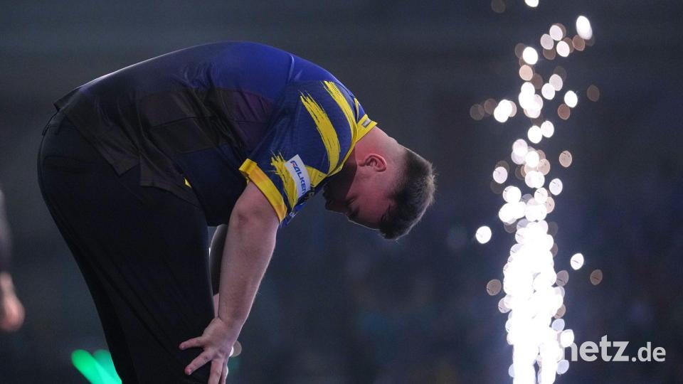 Littler ist nach dem Titel überwältigt. Bild: Dave Shopland/AP/dpa