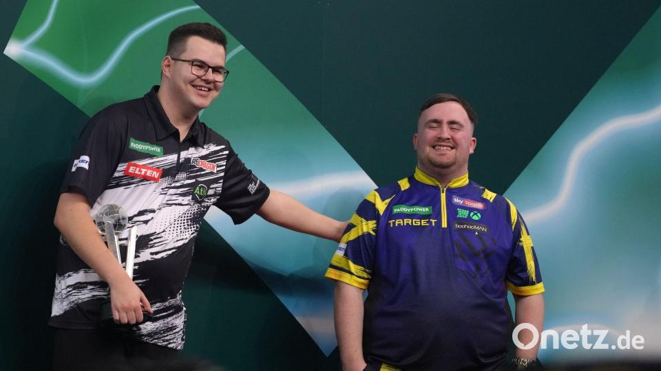 Bester vom Rest: Van Veen hatte im Finale keine Chance. Bild: Dave Shopland/AP/dpa