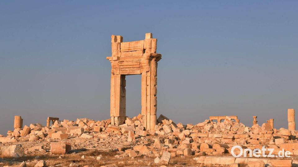 Die angegriffene Anlage ist in der Nähe der antiken Stätte von Palmyra. (Archivbild) Bild: Ammar Safarjalani/XinHua/dpa