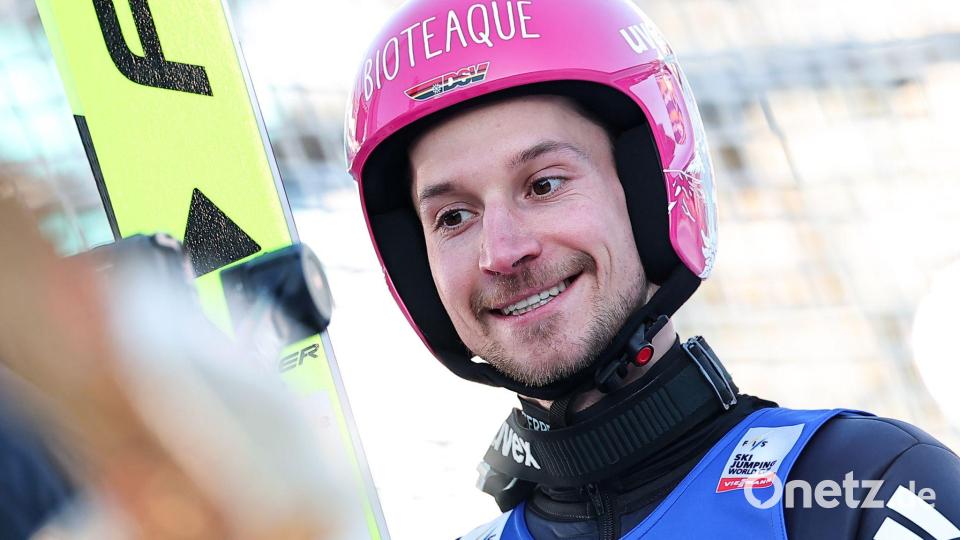 Felix Hoffmann ist bei der Tournee der beste Deutsche. Bild: Daniel Karmann/dpa