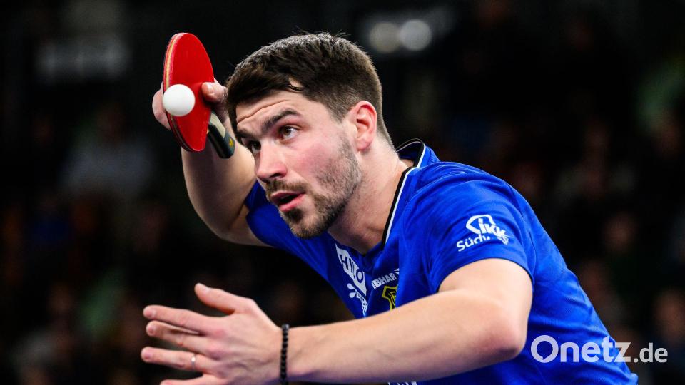 Pokalsieger mit Saarbrücken: Der deutsche Nationalspieler Patrick Franziska. Bild: Tom Weller/dpa