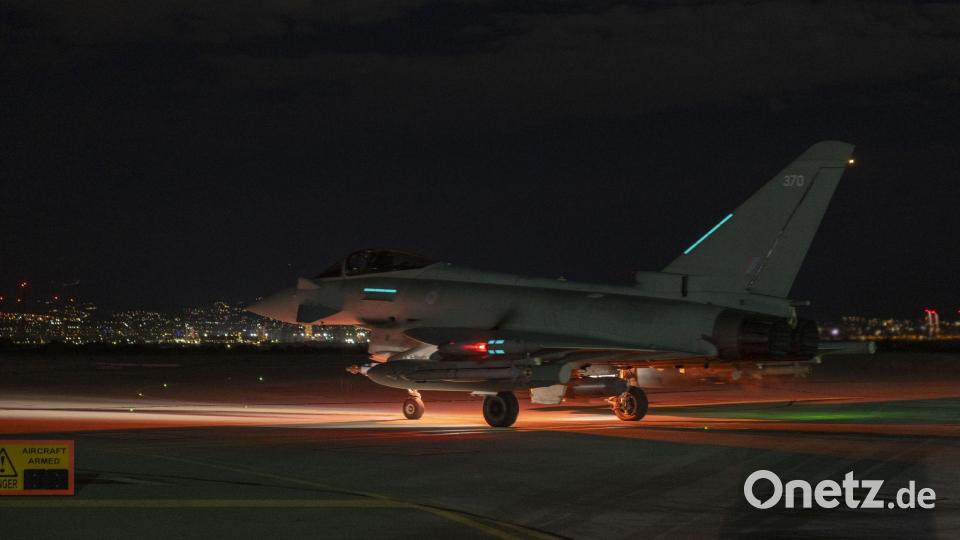 Erste Auswertungen deuteten auf einen Erfolg der Operation hin. (Handout) Bild: Sgt Lee Goddard/Ministry of Defence/PA/dpa