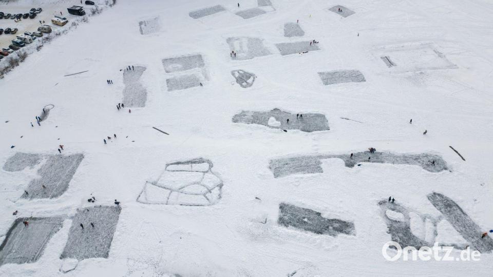 Winterfreuden in Bayern Bild: Peter Kneffel/dpa