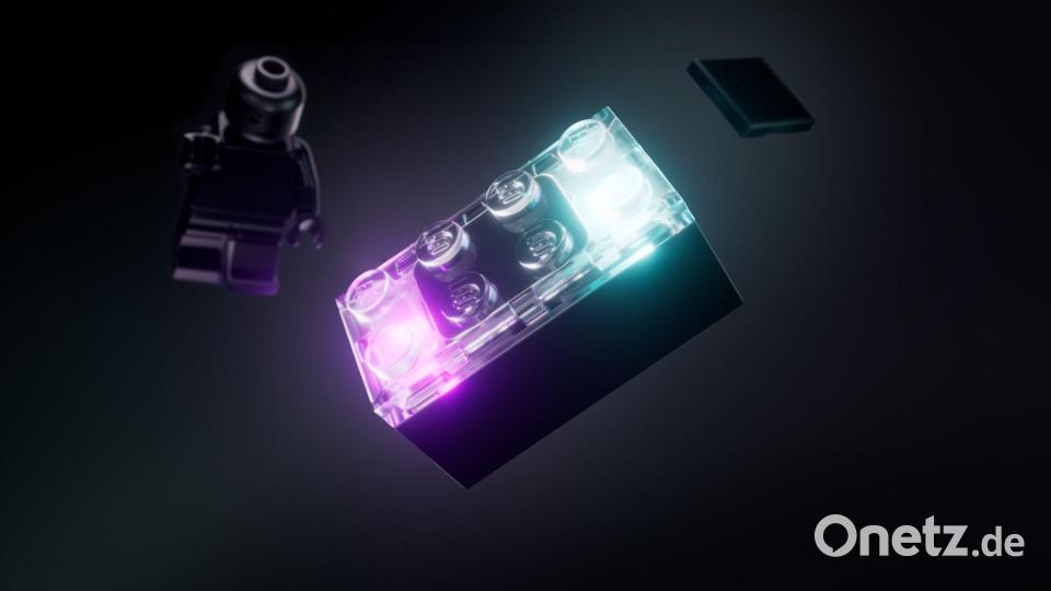 Der "Lego Smart Brick" soll im März auf den Markt kommen Bild: -/Lego/dpa