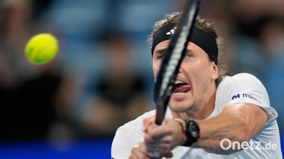 Alexander Zverev streckte sich vergeblich. Bild: Rick Rycroft/AP/dpa