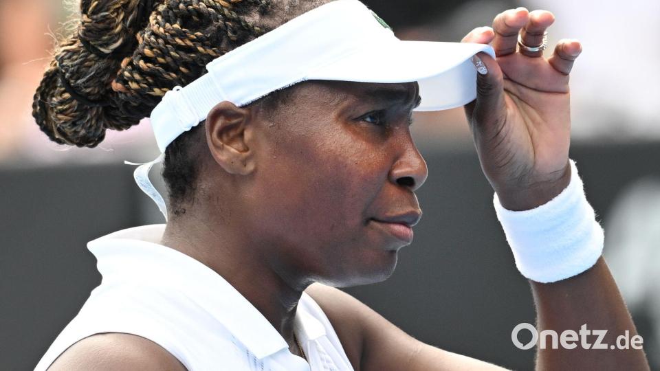 Venus Williams spielt auch im Alter von 45 Jahren noch auf der WTA-Tour. Bild: Andrew Cornaga/Photosport/AP/dpa