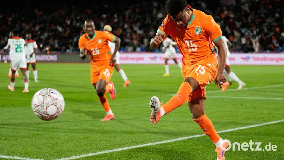 DFB-Gegner Elfenbeinküste steht im Viertelfinale. Bild: Themba Hadebe/AP/dpa