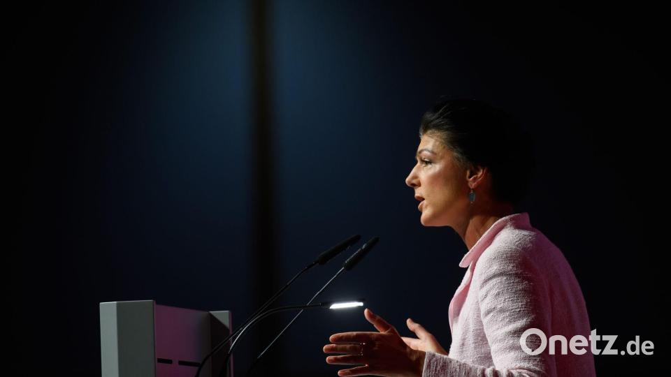 Sahra Wagenknecht ist seltener zu sehen und zu hören. (Archivbild) Bild: Klaus-Dietmar Gabbert/dpa