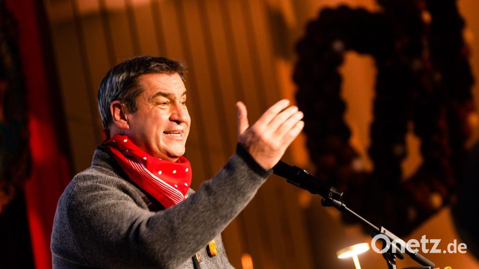 Der bayerische Ministerpräsident soll vor das Narrengericht. (Archivbild) Bild: Philipp von Ditfurth/dpa