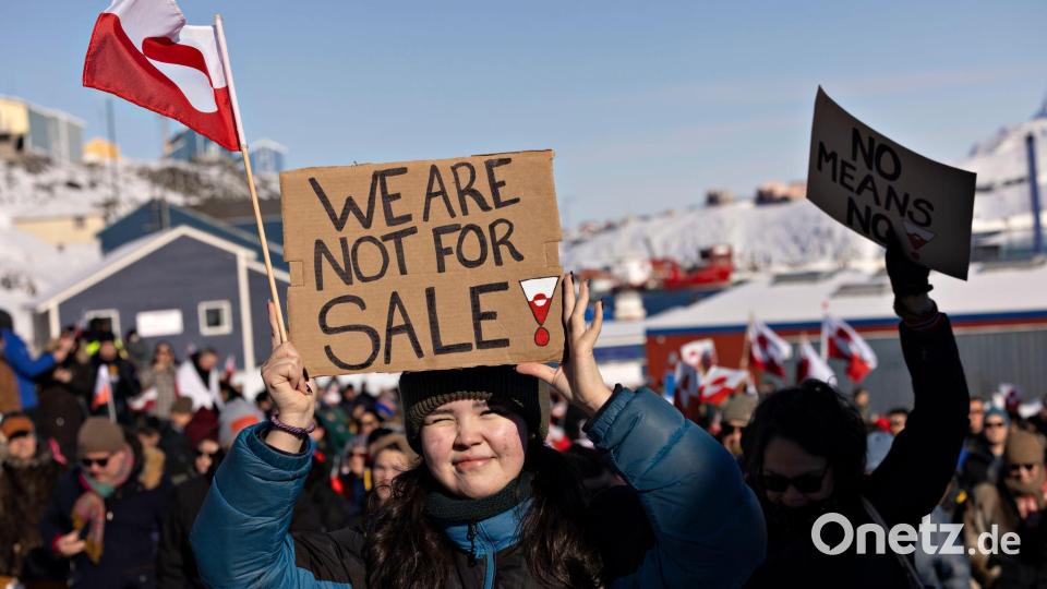 Die US-Regierung will sich Grönland einverleiben - in Washington scheint es nun vor allem um die Frage zu gehen, wie man es am besten bewerkstelligt. (Archivbild) Bild: Christian Klindt Soelbeck/Ritzau Scanpix Foto/AP/dpa