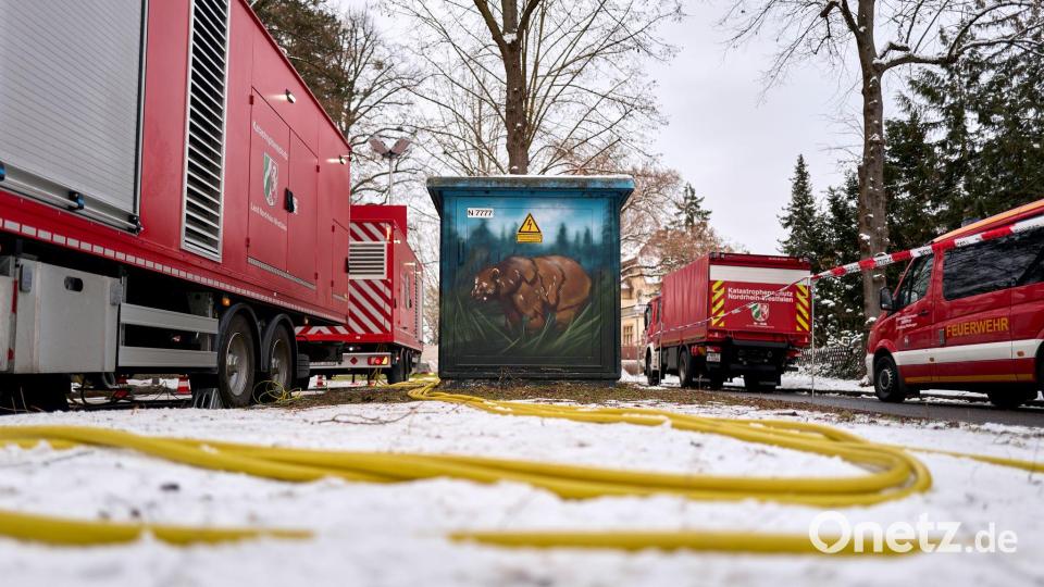 Die Berliner Feuerwehr erhielt Unterstützung aus NRW. Bild: Michael Ukas/dpa