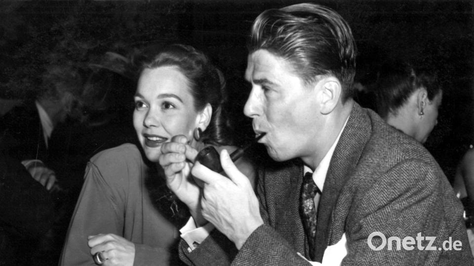 Die Hollywood-Darstellerin Jane Wyman war mit dem späteren US-Präsidenten Ronald Reagan von 1940 bis 1948 verheiratet. (Archivbild) Bild: Dave Cicero/INP/dpa