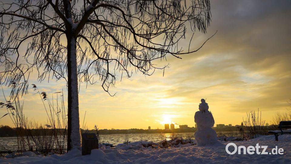Ruhe vor dem Sturm: Im Norden und Osten bringt ein Sturmtief mitunter viel Neuschnee und die Gefahr von Schneeverwehungen Bild: Christian Charisius/dpa