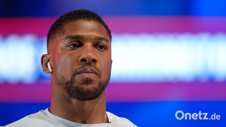 Anthony Joshua erholt sich von den Folgen seines schweren Unfalls, bei dem zwei Menschen starben. (Archivbild) Bild: Jordan Pettitt/PA Wire/dpa