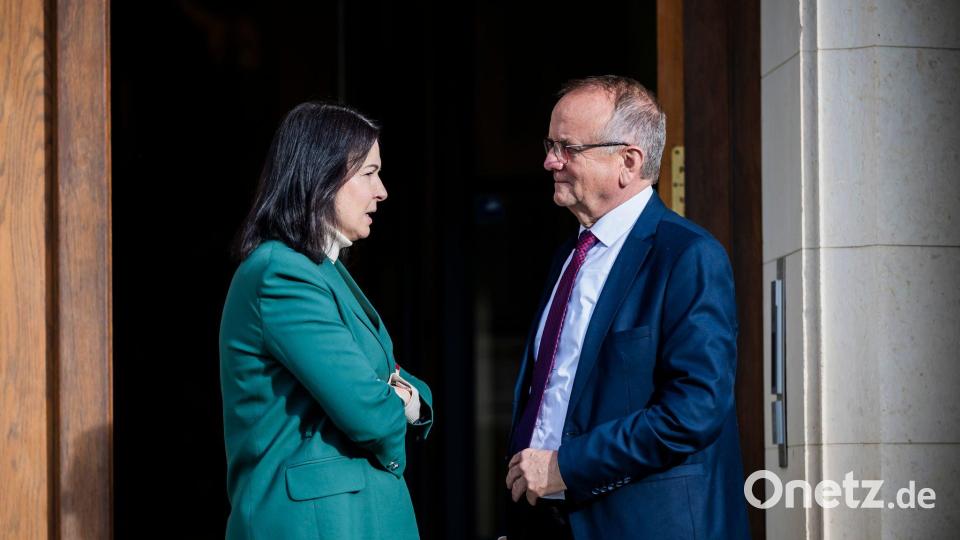 Brandenburgs Gesundheitsministerin Britta Müller und Verkehrsminister Detlef Tabbert haben das BSW verlassen (Archivbild). Bild: Christoph Soeder/dpa