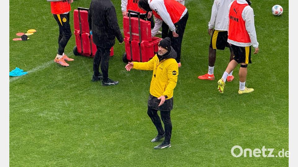In Marbella arbeitete Borussia Dortmund bis Donnerstag vor allem an der Offensive.  (Archivbild) Bild: Carsten Lappe/dpa