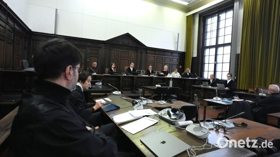 82 Verhandlungstage sind bis Mitte Dezember bereits anberaumt. Bild: Marcus Brandt/Pool dpa/dpa