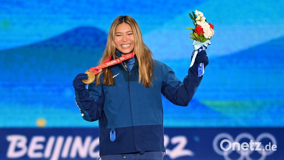 Chloe Kim gewann in Peking erneut Olympia-Gold. (Archivbild) Bild: Hendrik Schmidt/dpa-Zentralbild/dpa
