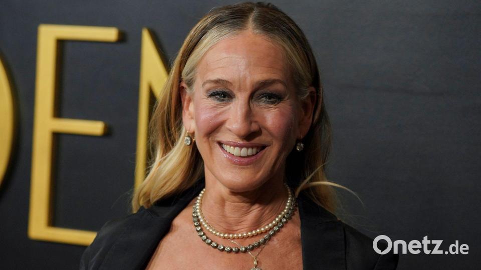 Sarah Jessica Parker wird mit einem Ehren-Globe gefeiert. Bild: Jordan Strauss/Invision/AP/dpa