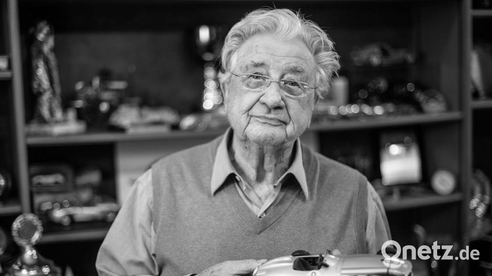 Hans Herrmann ist im Alter von 97 Jahren gestorben. (Archivbild) Bild: Fabian Sommer/dpa