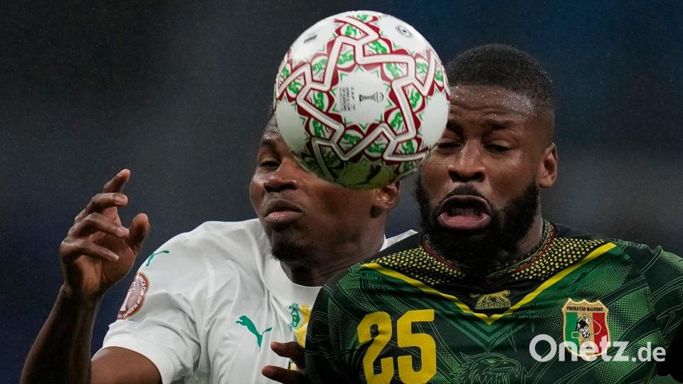 Mali und der Senegal lieferten sich ein umkämpftes Duell. Bild: Themba Hadebe/AP/dpa