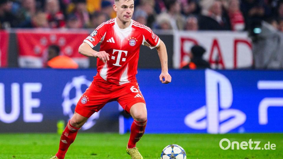 Fehlt dem FC Bayern: Mittelfeldchef Kimmich. (Archivbild) Bild: Tom Weller/dpa
