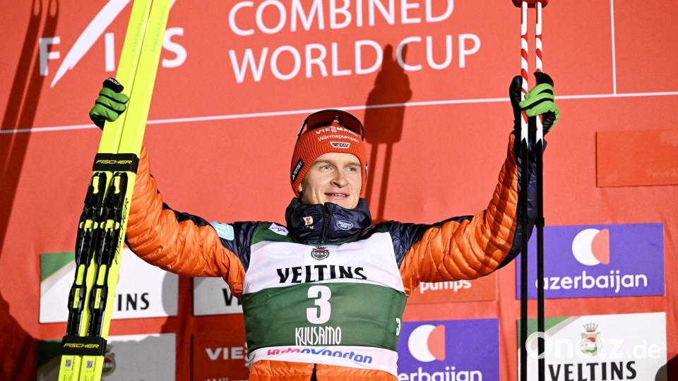 Julian Schmid hat Grund zur Freude. (Archivbild) Bild: Roni Rekomaa/Lehtikuva/dpa