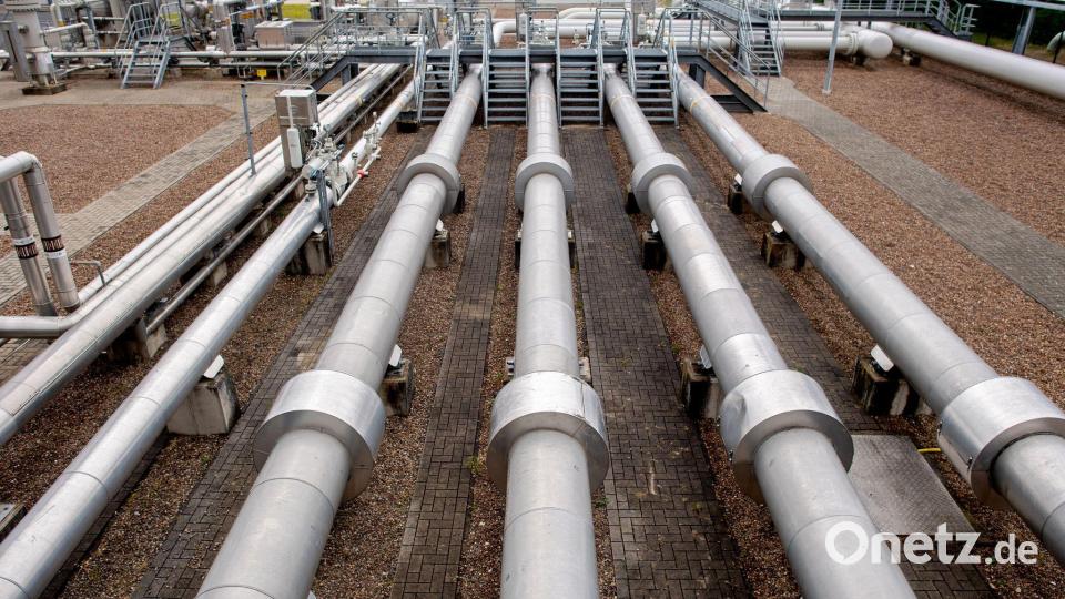 Die Gasspeicher waren vor dem Winter unterdurchschnittlich gefüllt. Bild: Hauke-Christian Dittrich/dpa