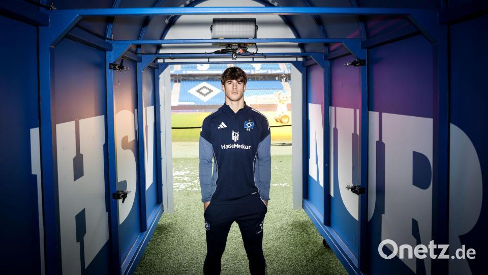 Große Abwehrhoffnung: Der Kroate Luka Vuskovic. Bild: Christian Charisius/dpa