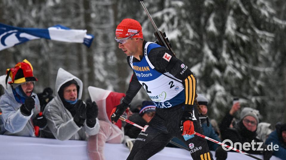 Zu viele Fehler für einen Podestplatz: Philipp Nawrath. Bild: Hendrik Schmidt/dpa