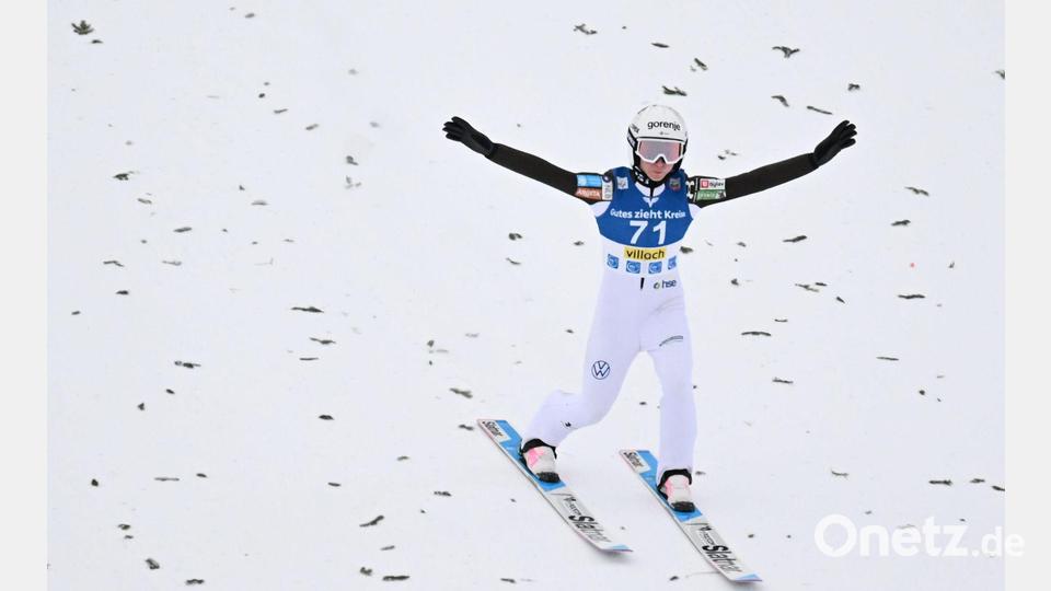 Nika Prevc ist derzeit die überragende Skispringerin. (Archivbild) Bild: Barbara Gindl/APA/dpa