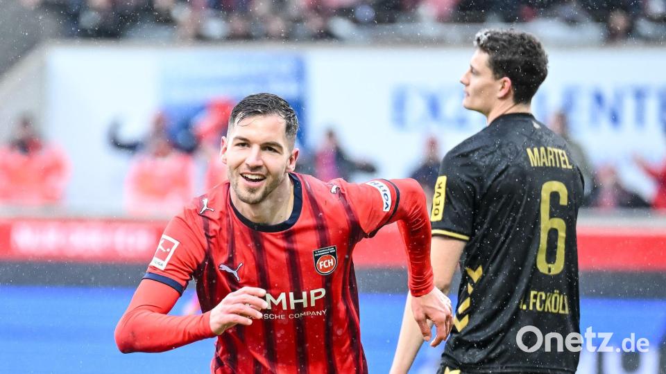 Marvin Pieringer gelang ein Traumtor. Bild: Harry Langer/dpa