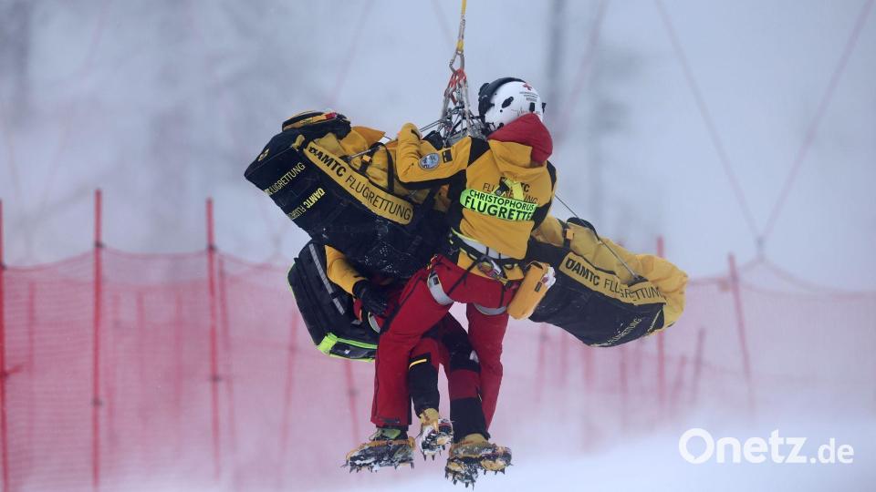 Die Österreicherin Magdalena Egger stürzte in Zauchensee schwer. Bild: Marco Trovati/AP/dpa