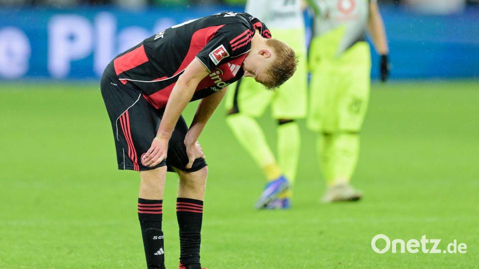 Für Eintracht Frankfurt um Hugo Larsson war beim 3:3 gegen Borussia Dortmund mehr drin. Bild: Uwe Anspach/dpa