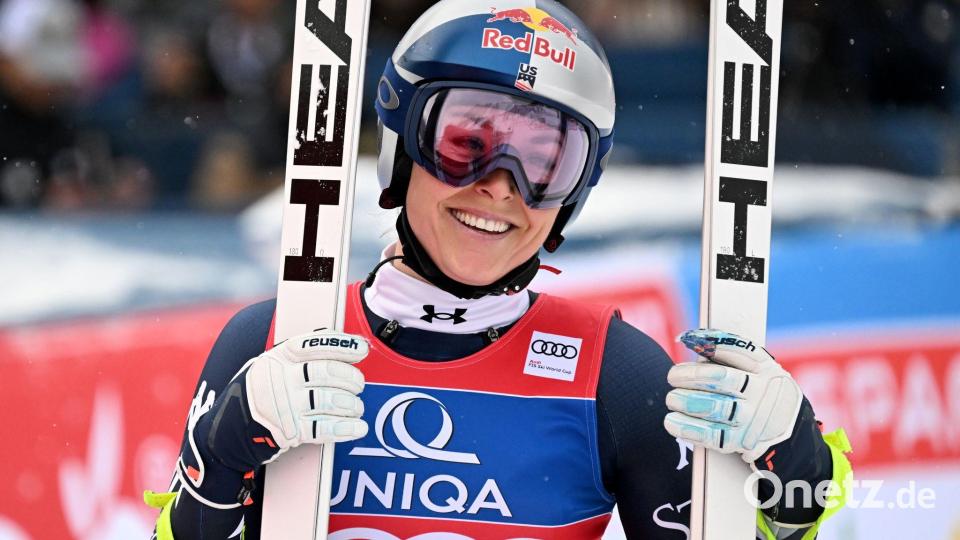 In bestechender Form: US-Skistar Lindsey Vonn. Bild: Barbara Gindl/APA/dpa